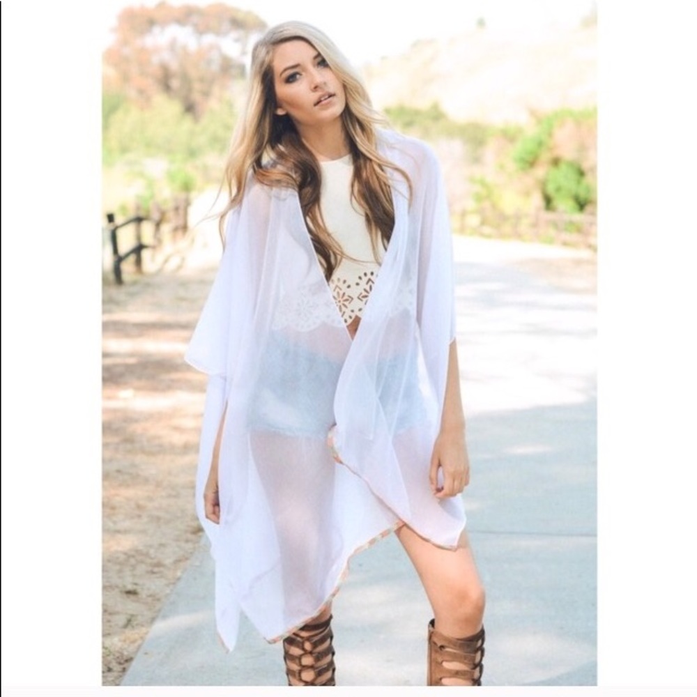 NWT Boho Kimono Wrap